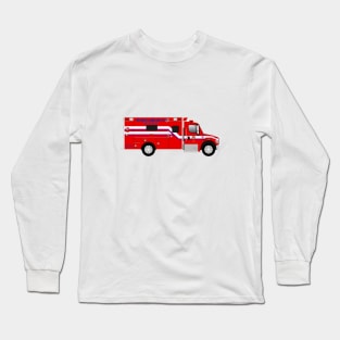 Miami Beach Fire Rescue ambulance Long Sleeve T-Shirt